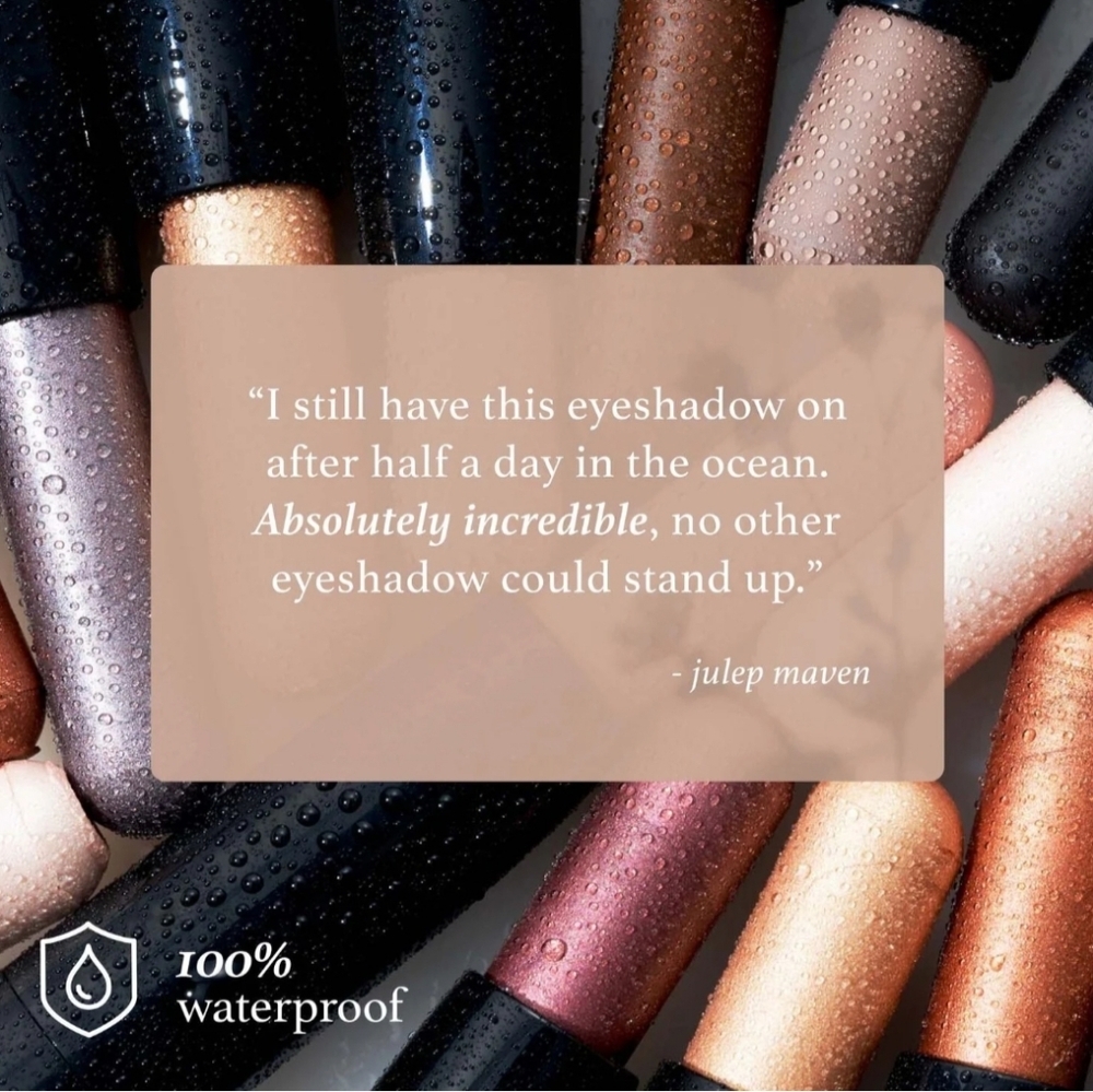 Julep Eyeshadow 101 2-Piece Duo: Pearl Shimmer & Onyx Matte, NIB - Picture 9 of 9